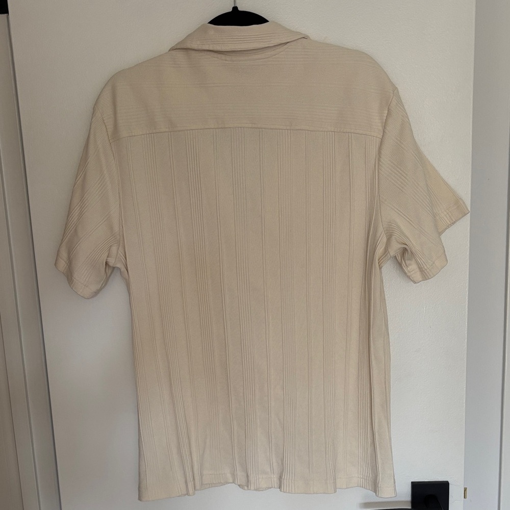 H&M Beige Ribbed Shirt - Picture 3 of 3